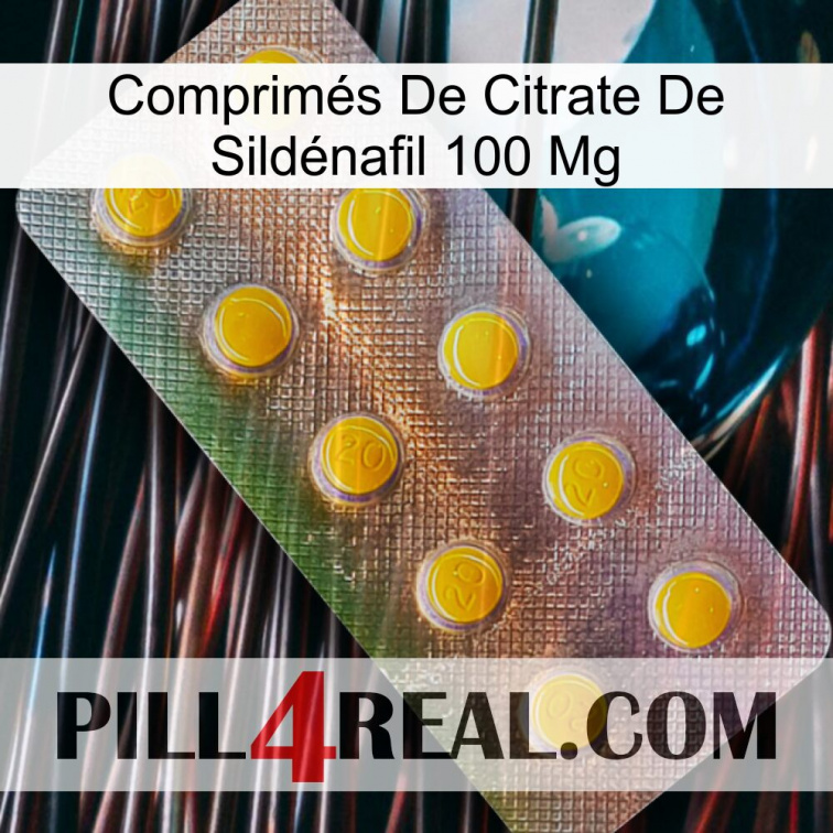 Comprimés De Citrate De Sildénafil 100 Mg new11